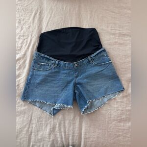 Abercrombie Maternity High Rise Dad Short Size 33